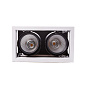 ART-E-186 х2 LED светильник встраиваемый карданный  Downlight   -  Встраиваемые светильники 